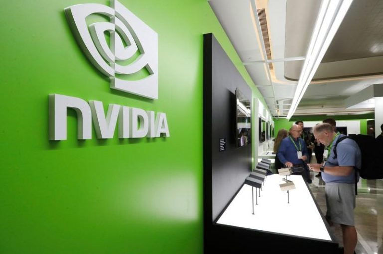 辉达（Nvidia）传出将联手德国电信（Deutsche Telekom），共同投资10亿欧元在德国创建数据中心。   (美联社)