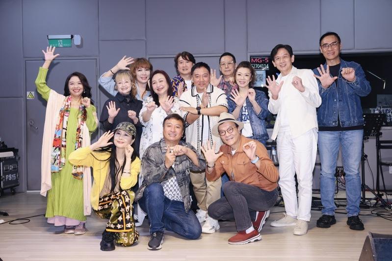 2025民歌50高峰会今彩排，歌手们状态相当好。记者王聪贤／摄影