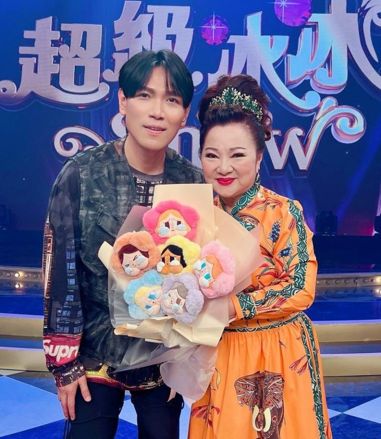 杨宗纬摔断六根肋骨，复原后首露面探班白冰冰曝伤势。图／长兴影视提供