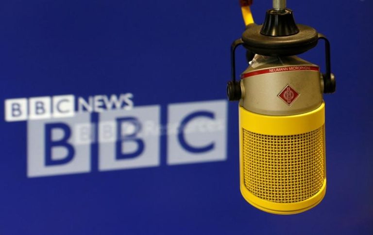 BBC国际频道。(路透)