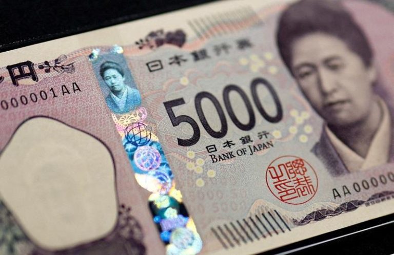 日币周一一度急贬1.7%至150.0005兑1美元，写下九周新低。（路透）