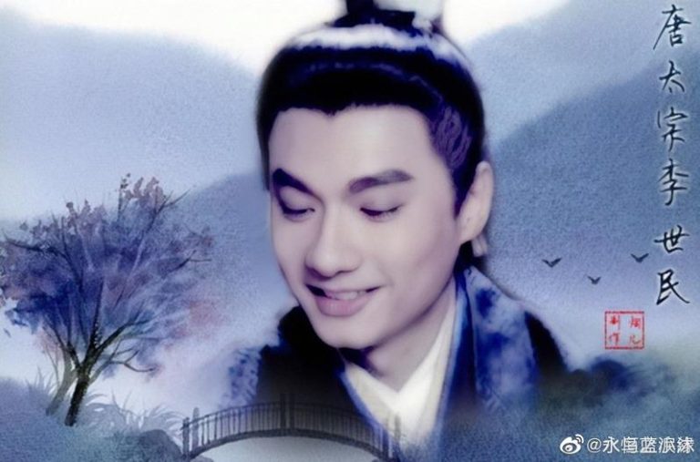 林俊贤外型英挺，曾饰演李世民一角。（翻摄自微博）