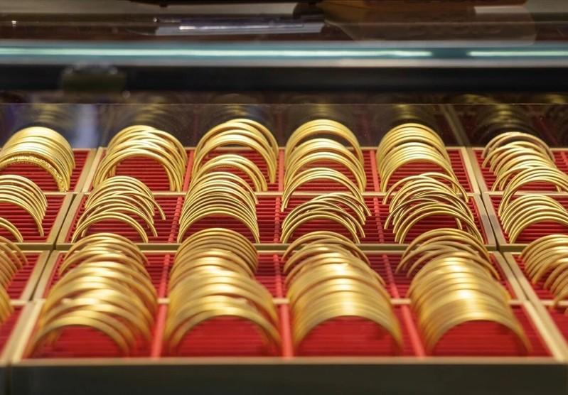 深圳水贝是中国知名黄金批发集散地。（中新社）