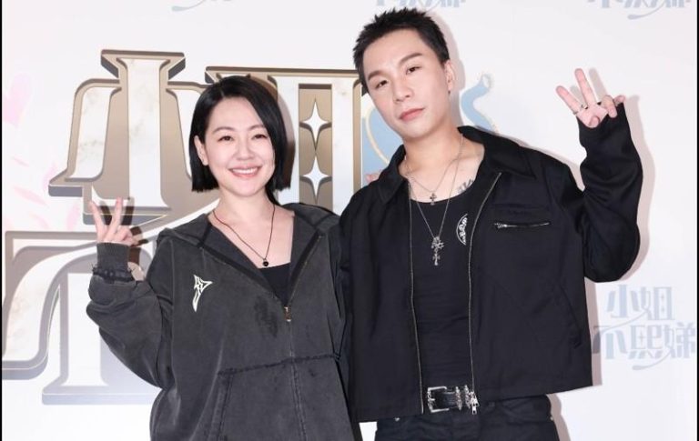 金钟60/小S辣问陈汉典「大不大」 Lulu这样答 小S(左)和派翠克出席金钟奖庆功宴。记者林士杰/摄影