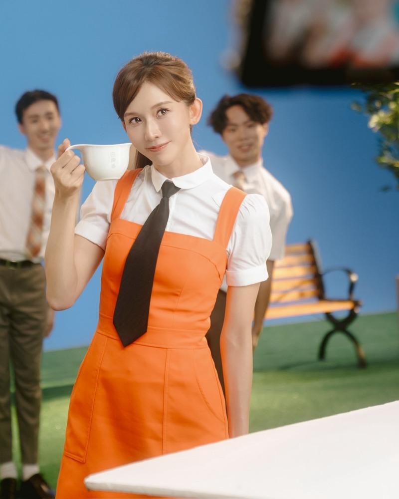 林志玲靠滴鸡精保持体力和活力。（田原香滴鸡精提供）