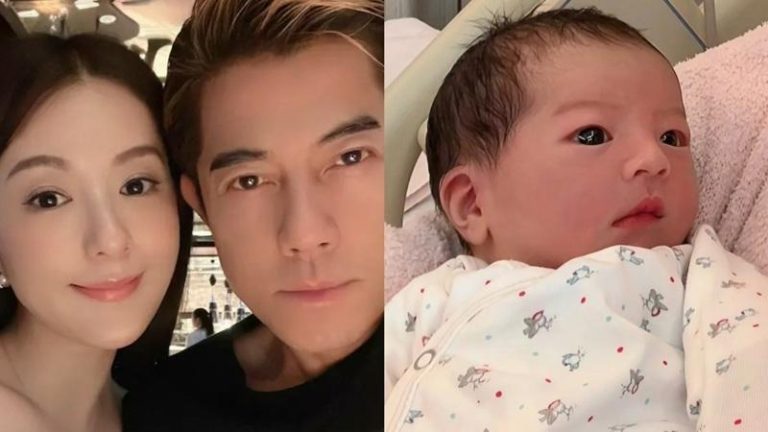 香港四大天王的老婆 38岁方媛最年轻 仍有生男压力? 郭富城(右)、方媛喜迎第3胎小公主。(取材自方媛微博)