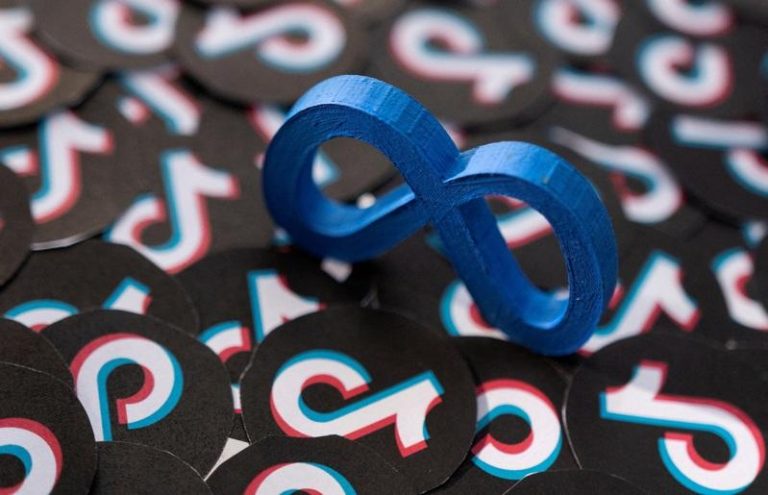 遭控违反欧盟数字内容规范 Meta、TikTok可能挨罚 欧洲联盟(EU)今天指控脸书(Facebook)母公司Meta和短影音平台TikTok违反欧盟数字内容规范。示意图(路透)