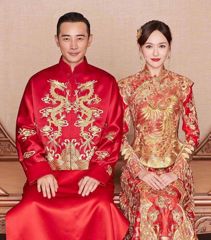 罗晋、唐嫣传长期两地分居,婚姻恐产生变化。(取材自微博)