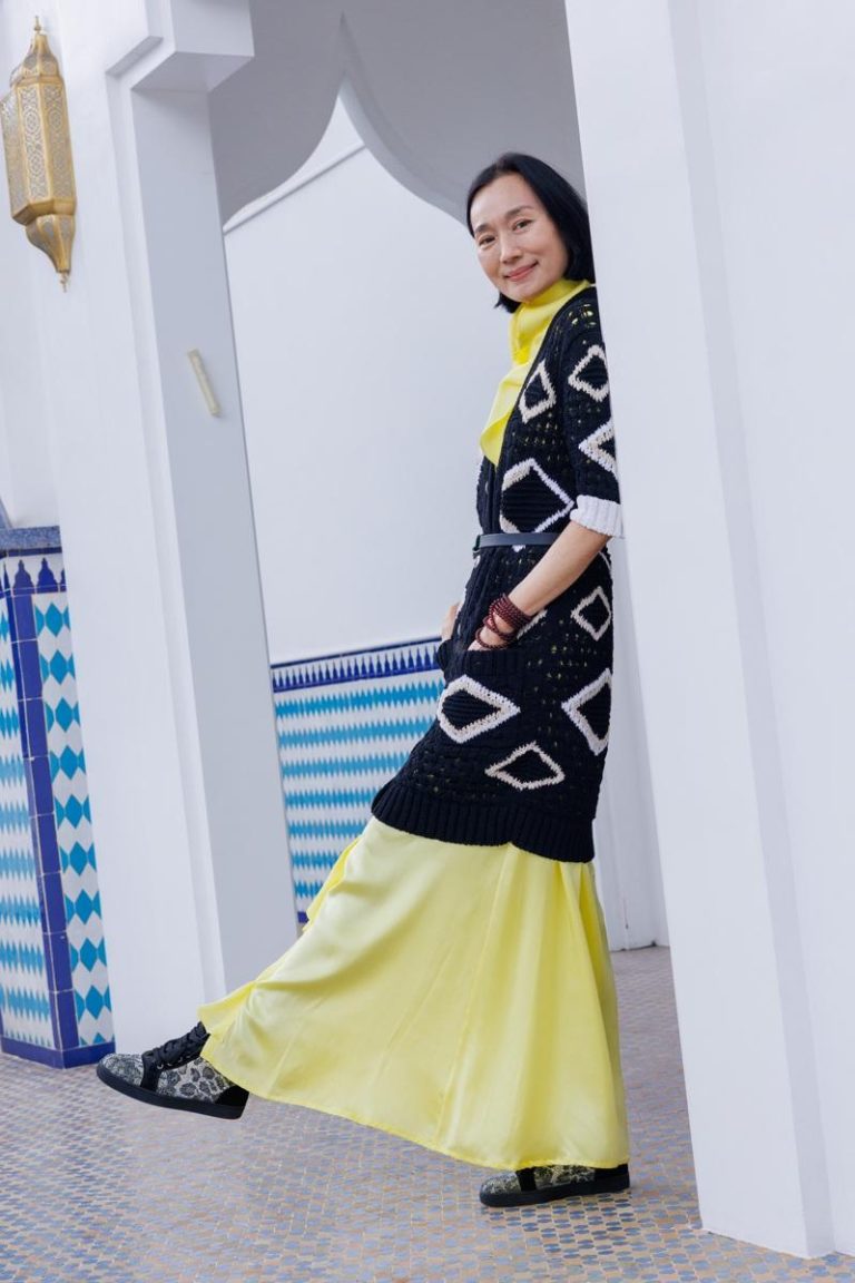 不敌病魔 坣娜在老公身旁过世 生前低调要友人「全封口」 坣娜去年3月接受专访。记者沈昱嘉/摄影