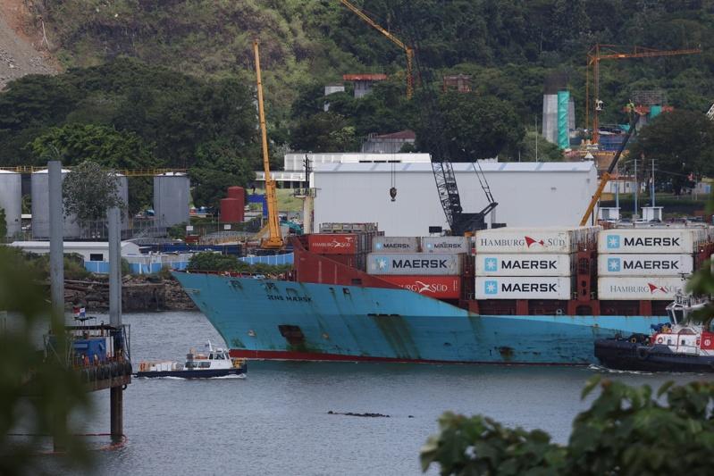 巴拿马运河。(欧新社)