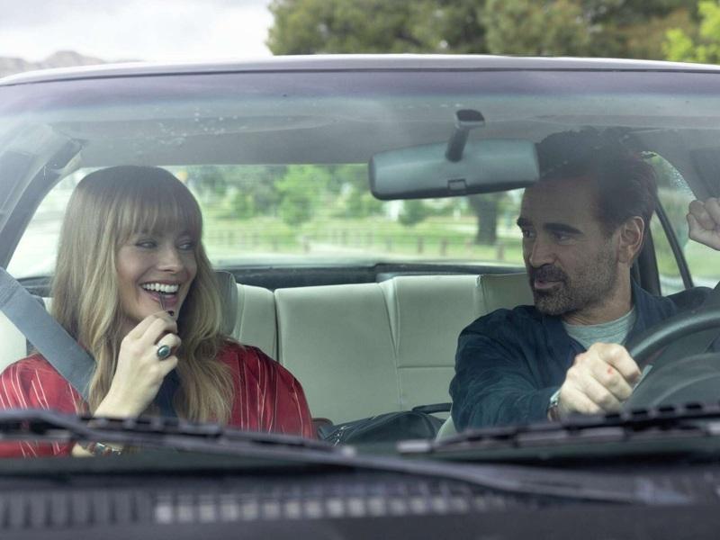 玛格罗比(Margot Robbie)携手金球影帝柯林法洛(Colin Farrell)主演的浪漫爱情电影「奇幻导航」。图/CATCHPLAY+提供