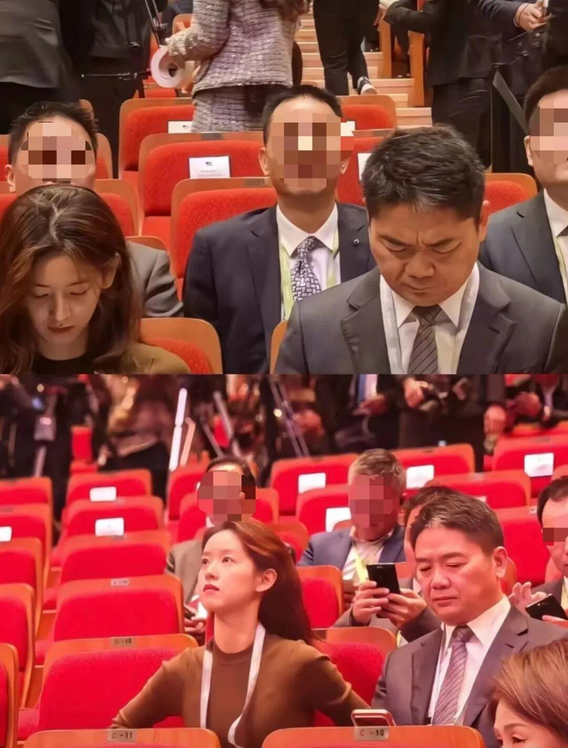 许久未正式露目的京东主席刘强东,7日出席2025年世界互联网大会乌镇峰会,于会场外后被各家媒体围住。(取材自红星新闻)