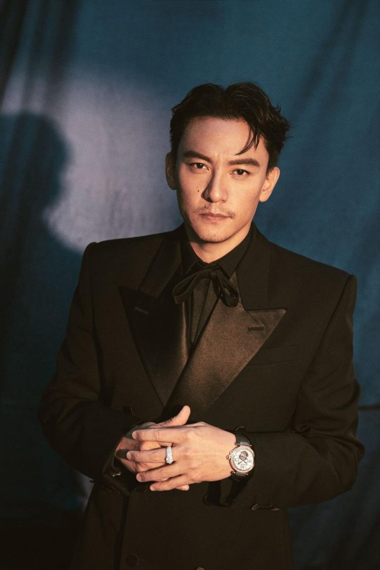 张震目前向剧组请假，希望能如期参加月底的金马颁奖典礼。图／甲上娱乐提供