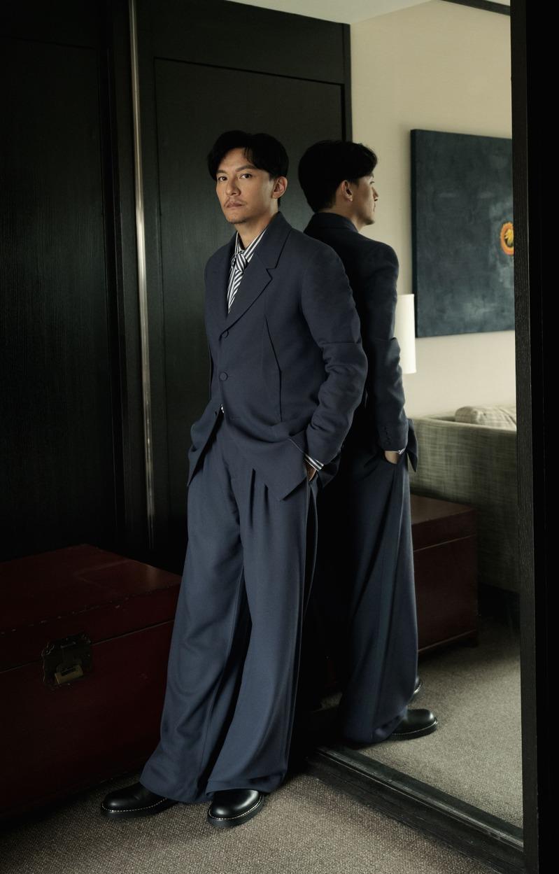 张震目前向剧组请假，希望能如期参加月底的金马颁奖典礼。图／甲上娱乐提供