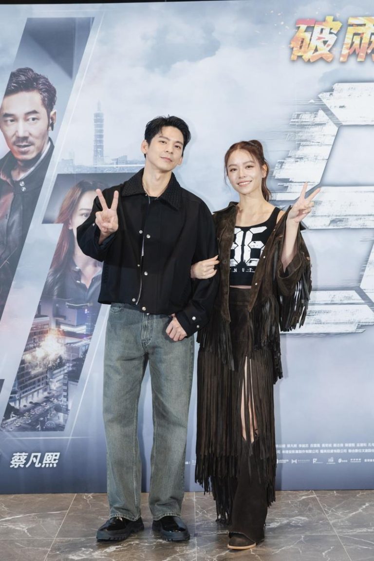 「96分钟」炸破2亿 林柏宏一句话 王柏杰上班谢票 林柏宏(左)、宋芸桦在「96分钟」展现绝佳默契。图/华影国际提供