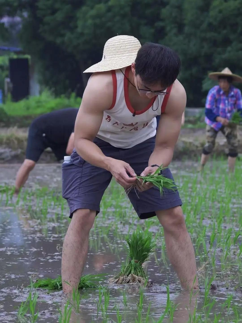 林小白在农田中。(取材自南方都市报}