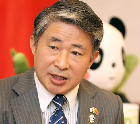 中国驻大阪总领事薛剑。(新华社)【作者:肇莹如,日期:2025-11-12,数字典藏序号:20250621085047266】