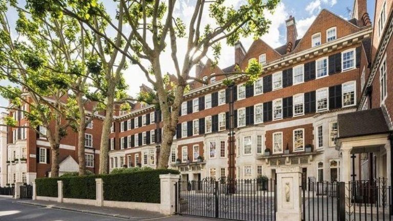 网传马云妻子张瑛2亿购英国伦敦豪宅，前身为意大利使馆。（取材自Beauchamp Estates脸书）