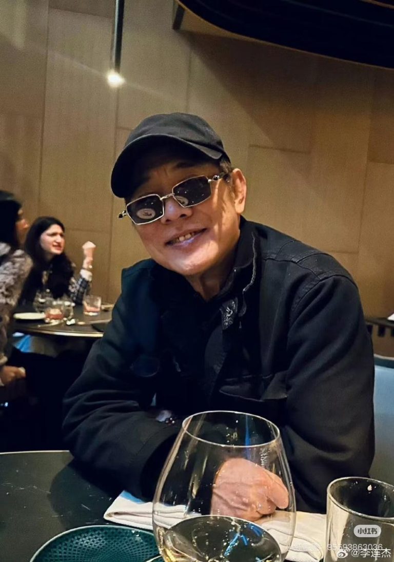 李连杰遭传接受「换心手术」回春。(摘自小红书)
