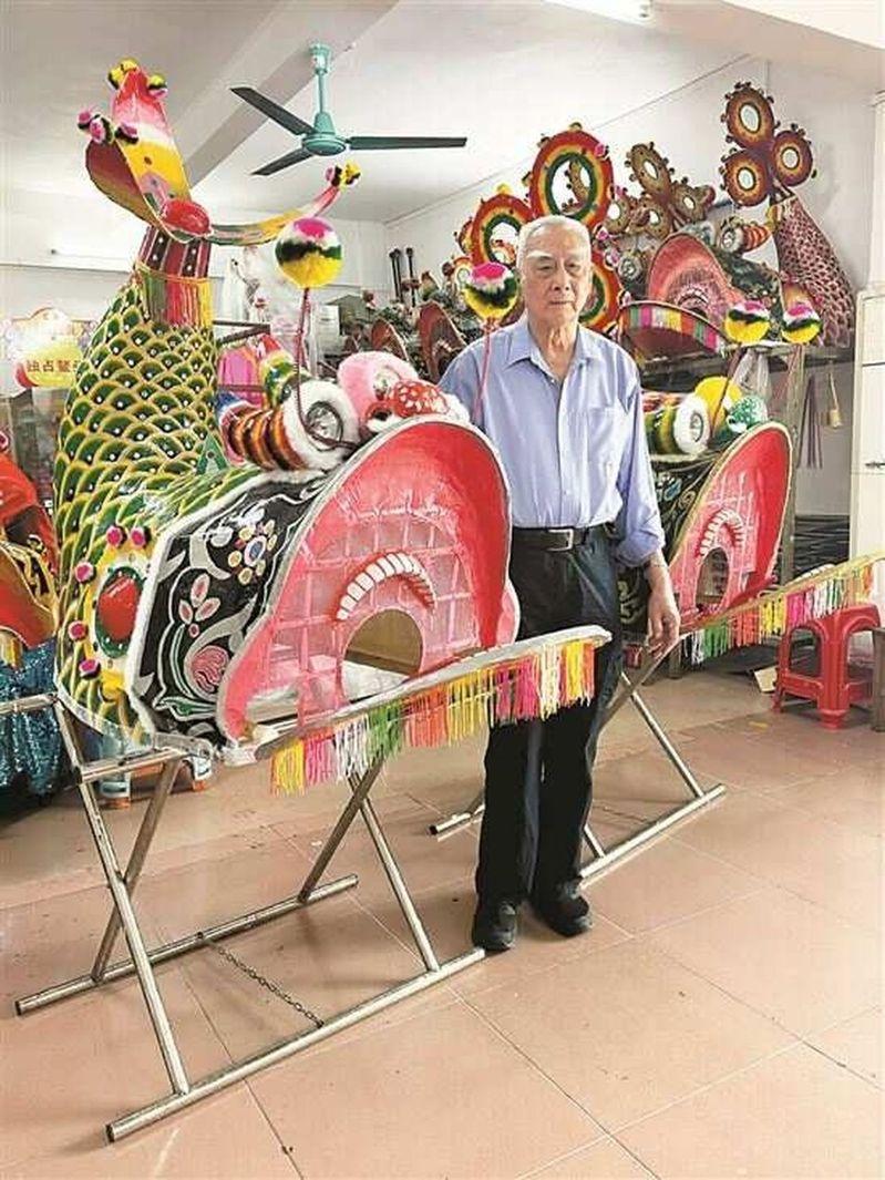 全运会开幕式日前在广东奥林匹克体育中心举行,图为开幕式现场表演。(中新社)