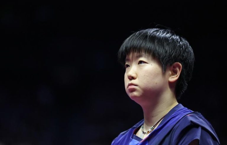 全运乒乓/王曼昱连霸女单 「莎头」都无缘金牌 饭圈哀嚎 黑龙江队选手王曼昱。(新华社)