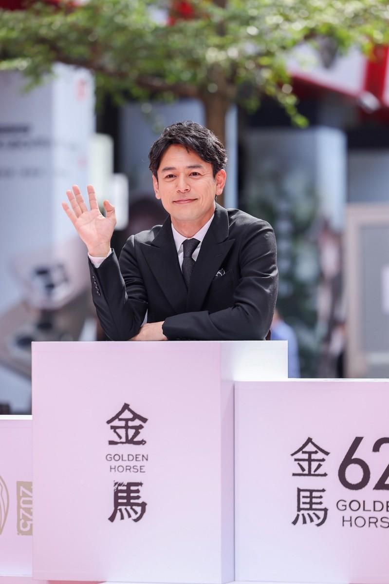 妻夫木聪为新作「宝岛」访台参加金马影展。记者沈昱嘉／摄影