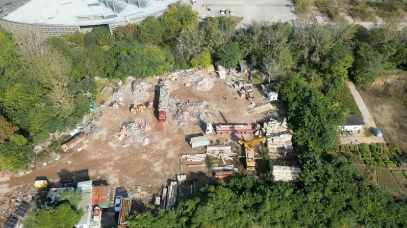 南京二桥公园现状。(取材自红星新闻)