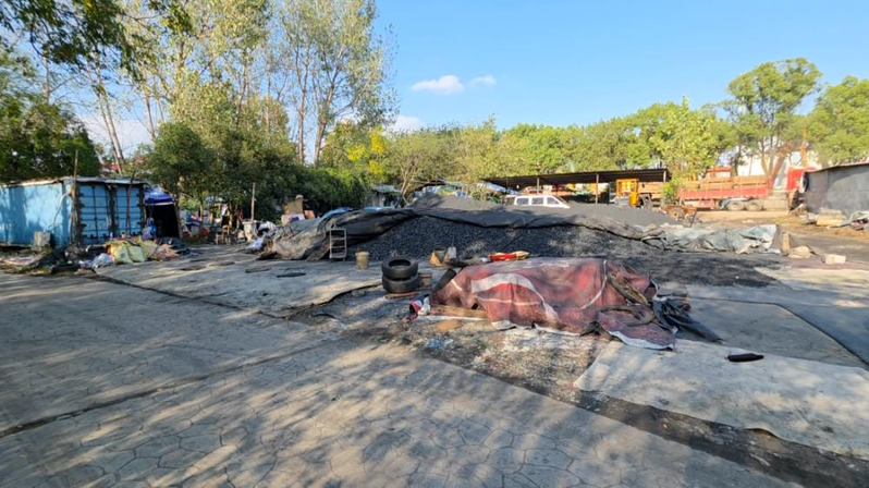 南京二桥公园现状。(取材自红星新闻)