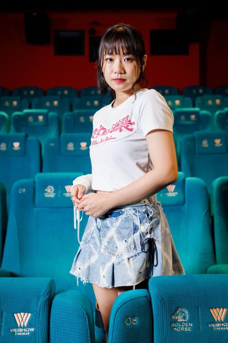 林怡婷以电影「恨女的逆袭」入围今年金马奖新演员。(记者沈昱嘉／摄影)