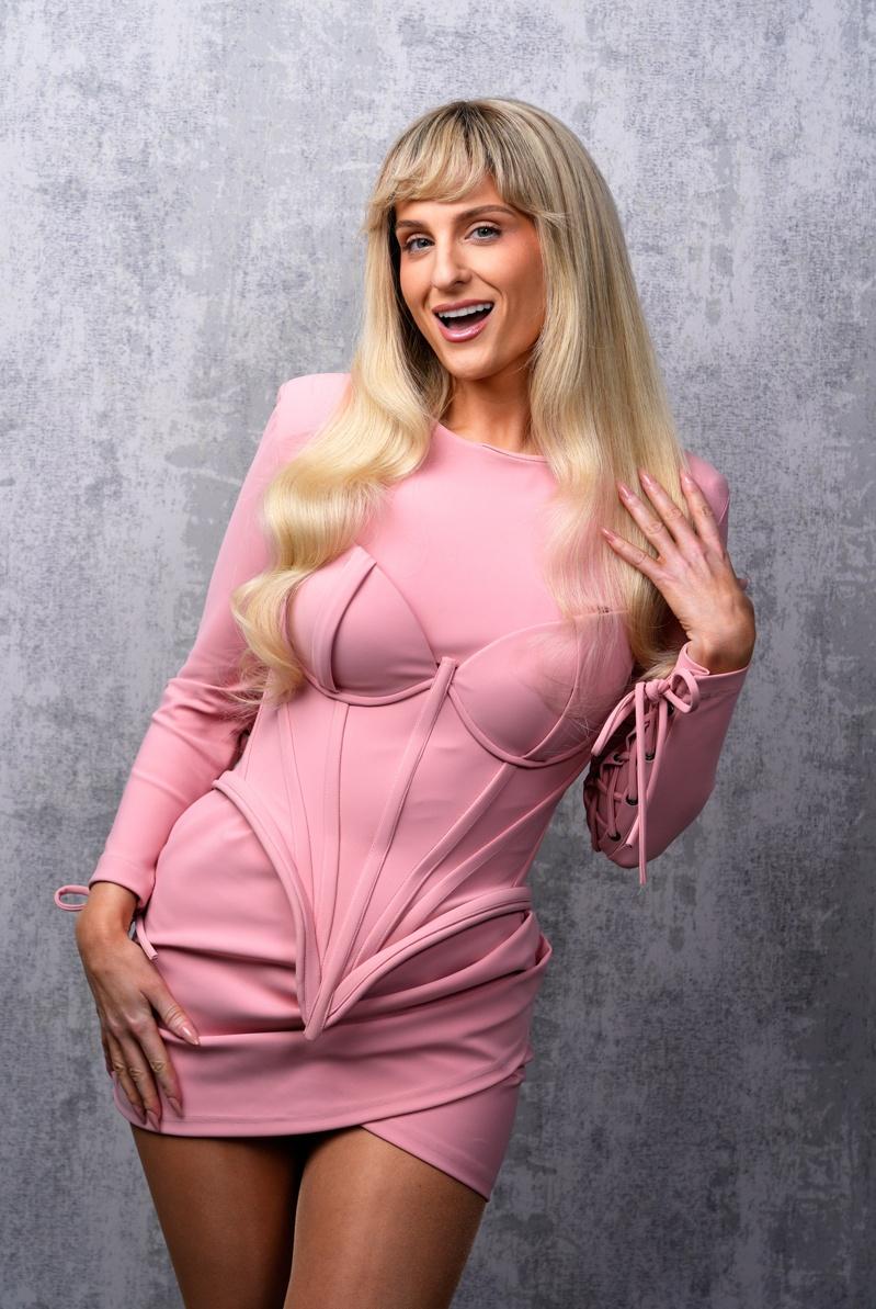 歌手梅根崔娜甩肉27公斤。(美联社)