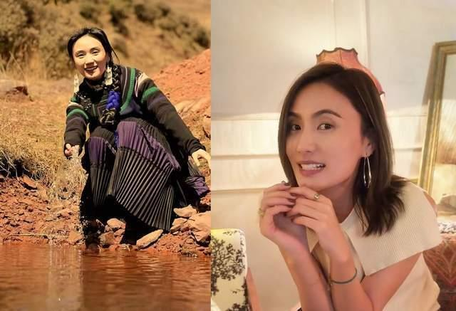 与李亚鹏官宣离婚一个多月的海哈金喜，状态看来很不错。（取材自微博）