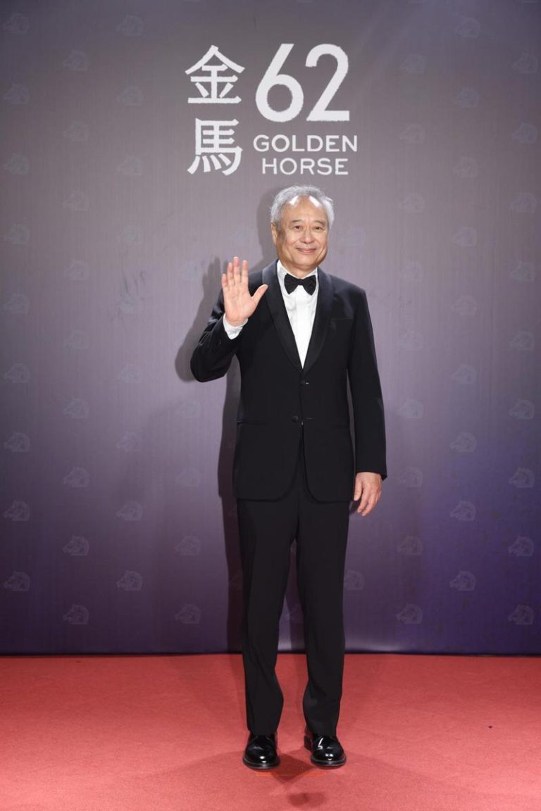 李安盛装出席金马颁奖典礼。(本报系金马采访团队／摄影)