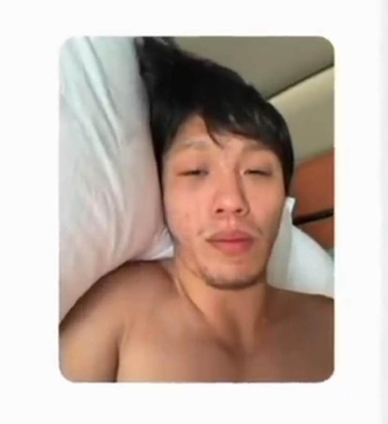 该名男子的临时身分证。(取材自微博)