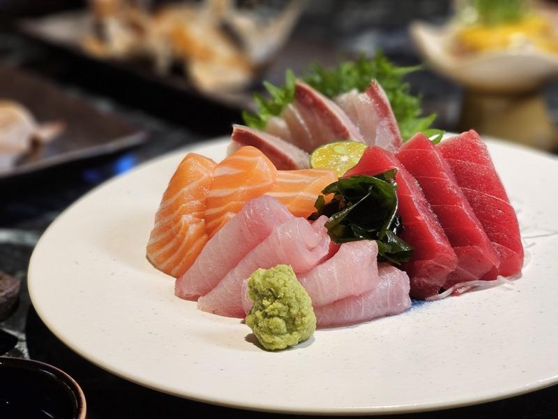 生鱼片示意图。(本报数据照片)