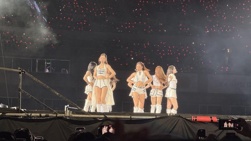 TWICE第二天演出更自在。图/Live Nation Taiwan提供