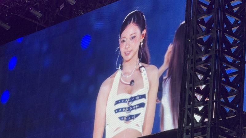 TWICE第二天演出更自在。图/Live Nation Taiwan提供