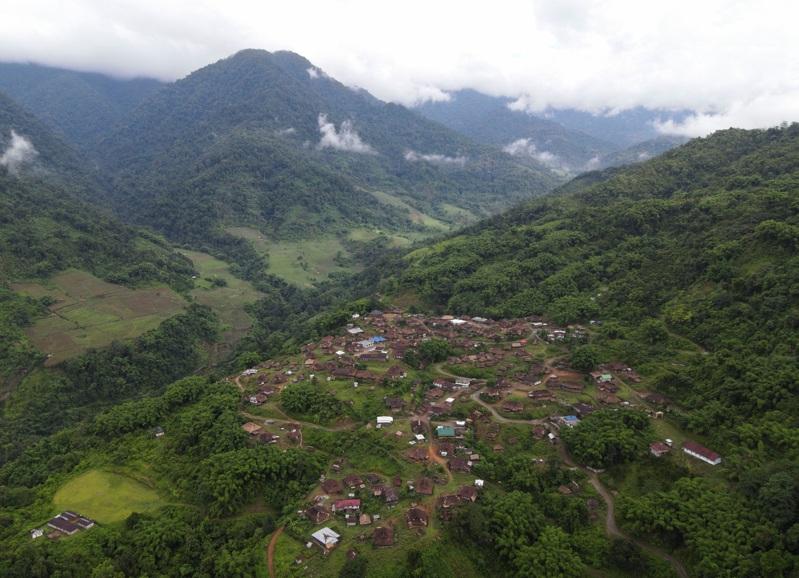 图为中印边境争议地-阿鲁纳查邦(Arunachal Pradesh)。路透