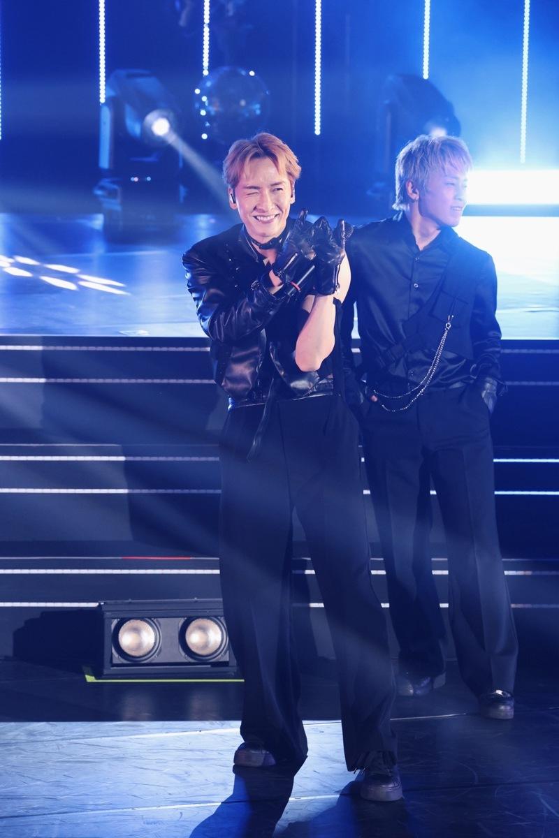 w-inds. 载歌载舞。记者王聪贤/摄影