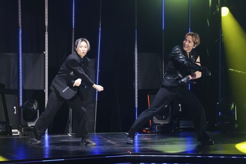 w-inds. 载歌载舞。记者王聪贤/摄影