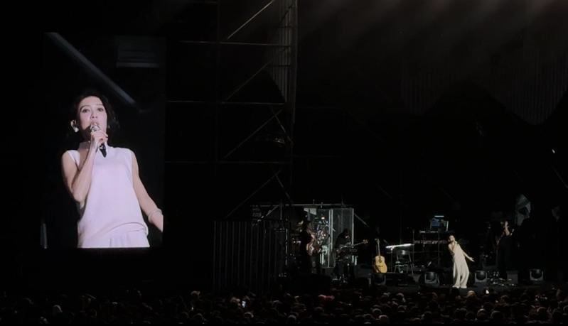 戴佩妮开唱发生小状况，她直呼要去行天宫收惊。记者梅衍侬／摄影