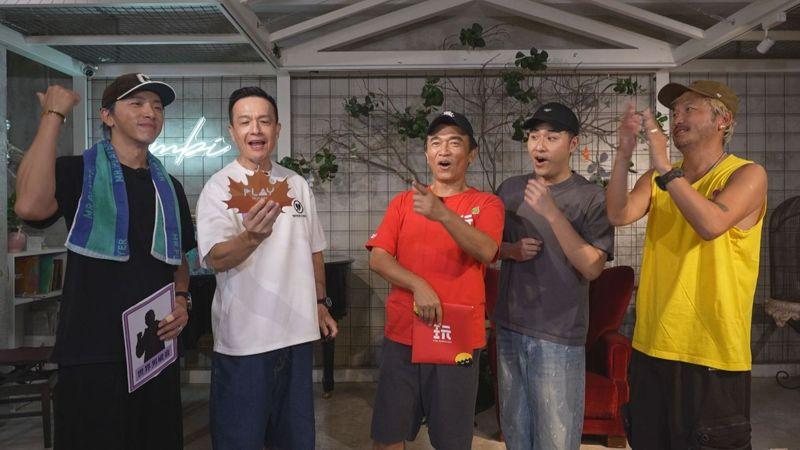 吴宗宪(中)录像中途喊大事不妙。(图/综艺玩很大提供)