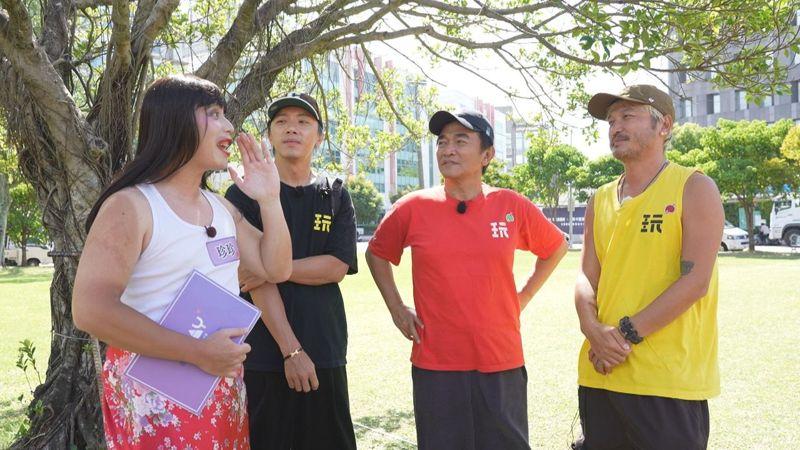 吴宗宪(中)录像中途喊大事不妙。(图/综艺玩很大提供)