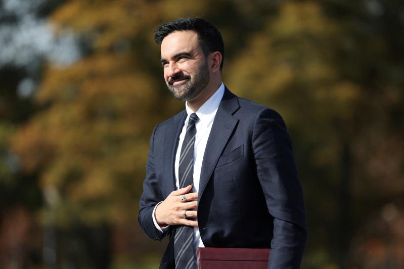 民主党左翼新星曼达尼(Zohran Mamdani)4日在纽约市长选举中胜出,将成为纽约首位穆斯林市长。路透