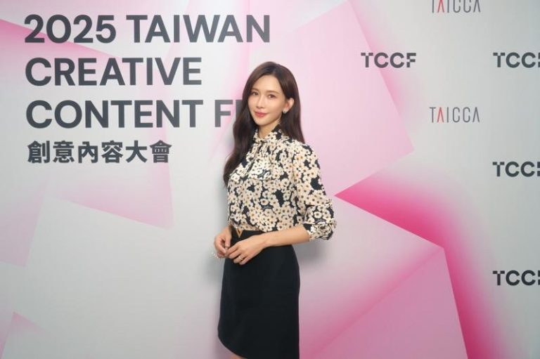 林志玲哽咽谈小S:看她走上金钟奖台泪崩…怀念对骂时光 林志玲出席活动。图/文策院提供