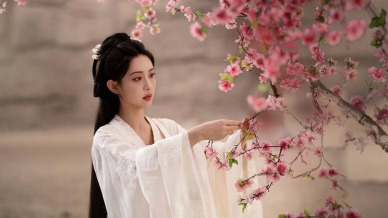 孟子义在「桃花映江山」北苑国公主「姜桃花」。（图／爱尔达电视提供）