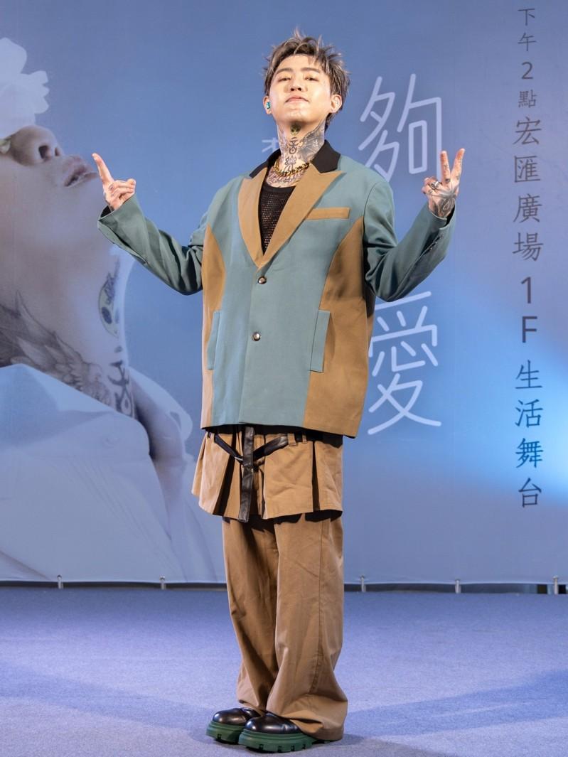 谢和弦现为女儿傻瓜,希望第3胎拚出儿子。图/马槽音乐提供