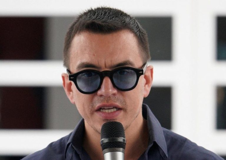 厄瓜多尔扫荡犯罪 总统称贩毒集团「狼帮」首脑落网 厄瓜多尔总统诺波亚。(路透)