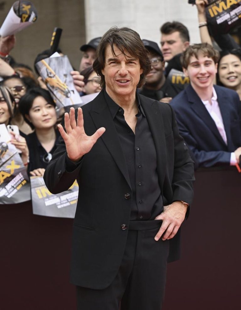 汤姆克鲁斯拥有巨星魅力，全球都拥有死忠粉丝。(美联社)