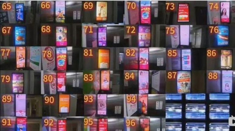 电梯门关上 广告声响起… 上海小区电梯广告乱象惹民怨 上海一名大学生发布影片称,自己关闭了100部电梯广告。(视频截屏)