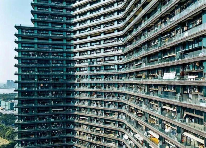 杭州最大网红公寓。(取材自微博)